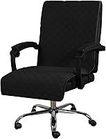 Vista 9 de H.VERSAILTEX Protector para Silla de Oficina Resistente al Agua – Funda Universal de Respaldo Alto con Hebillas Antideslizantes, Se Ajusta a Sillas