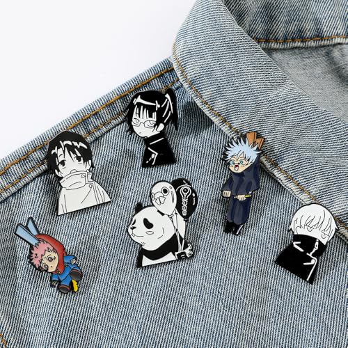 Image of Enamel Pin Set Creative Lovely Brooch Pins Enamel Lapel Pin Lettering Pins Lapel Badge