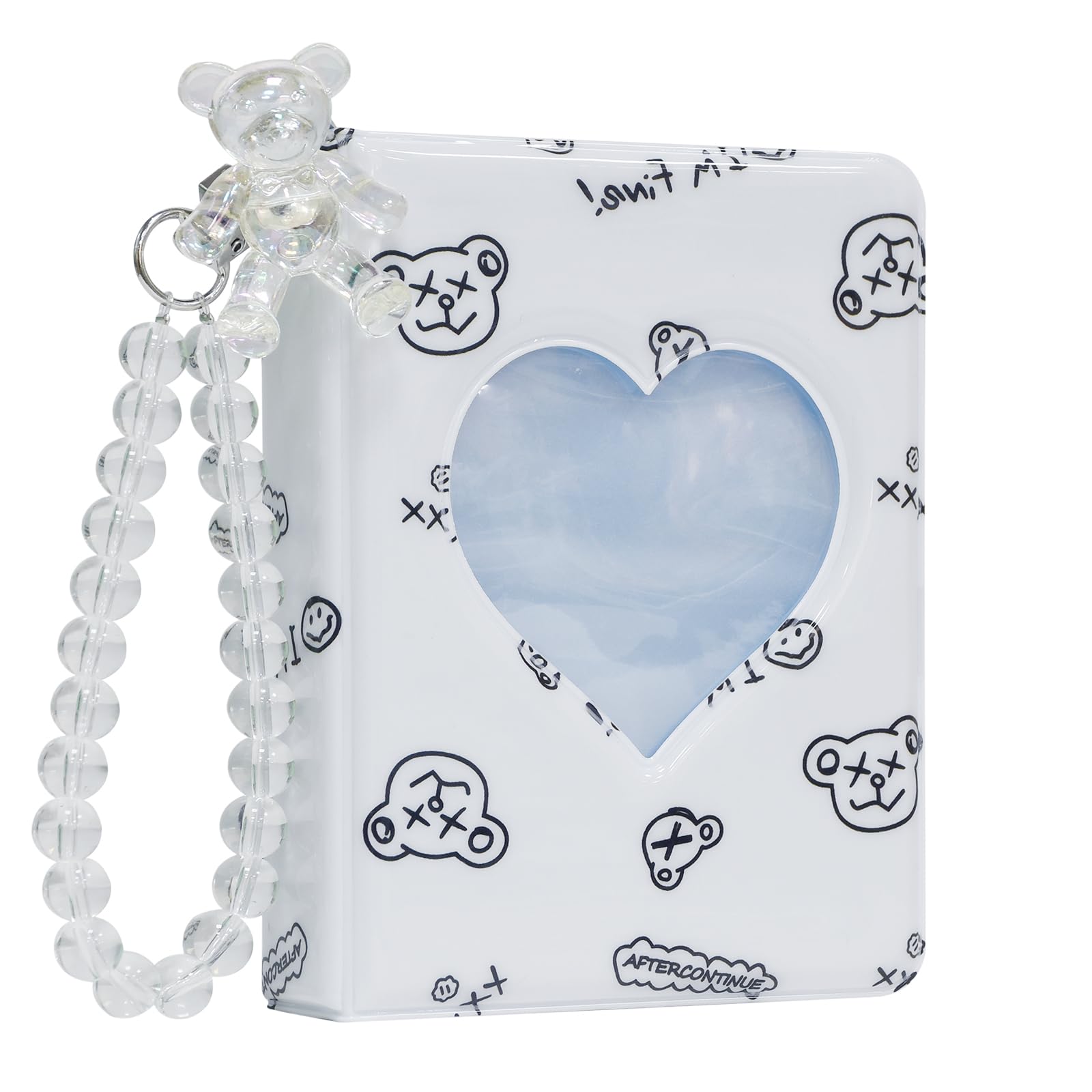 Album Photo Kpop Mini - Porte-Cartes 3 Pouces, 40 Photos, Design Cœur, Cadeau Bestie