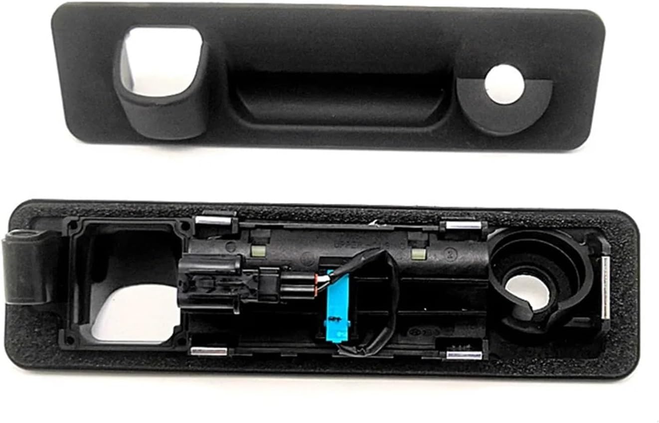 81260D6010 Rear Tailgate Switch Trunk Release Lid Lock Handle Button Housing Compatible for Kia K5 Optima 2016-2020 81260D6010(Without Holes)