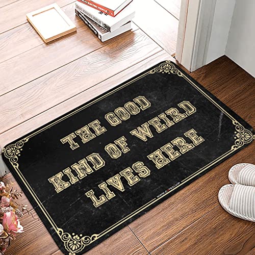 Tapis d'extérieur d'automne drôle pour une maison unique et chaleureuse