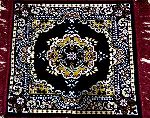 Garden Of Arts Stylish Marron Pooja Aasan/Car Seat Cover/Sofa Set Mat