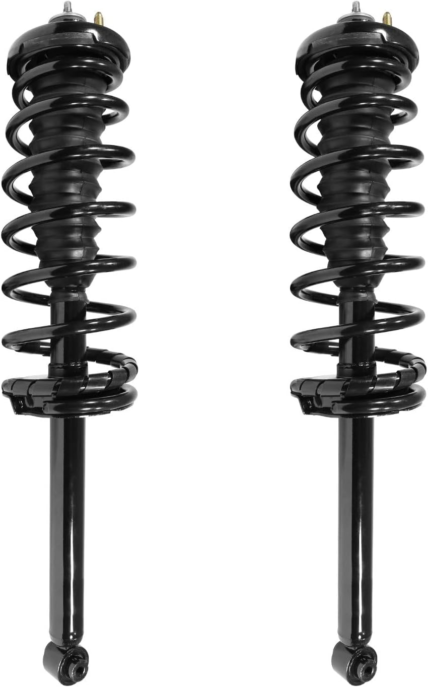 COMPLETESTRUTS Rear Quick Complete Strut Assemblies with Coil Springs Replacement for 1998-2002 Honda Accord - Set of 2
