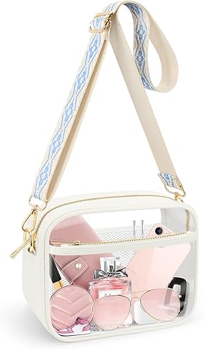 Miniatura 93 de KETIEE Bolso cruzado transparente, aprobado para estadios, para conciertos, eventos deportivos, festivales
