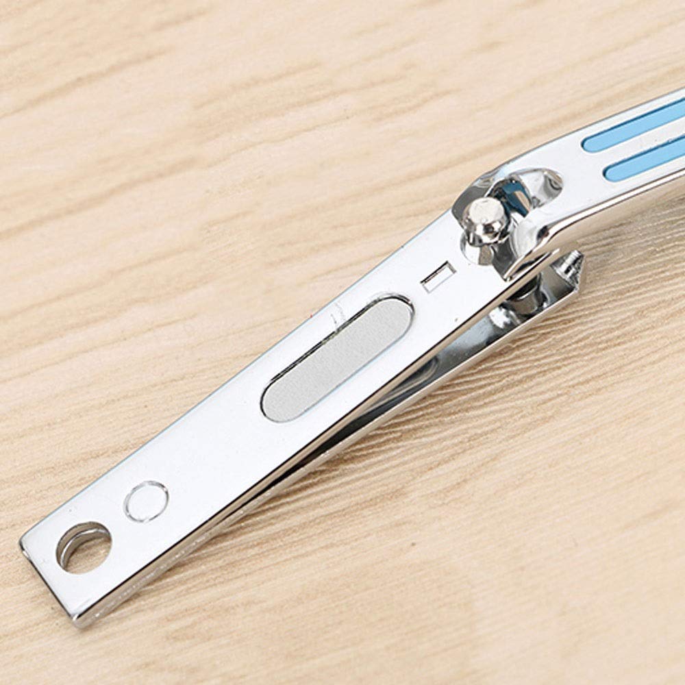 JINGYAN Obcinacz do paznokci Clippers do paznokci Dorosłych Dzieci Carbon Steel Blue 1.2 * 5, cm Przenośne domki