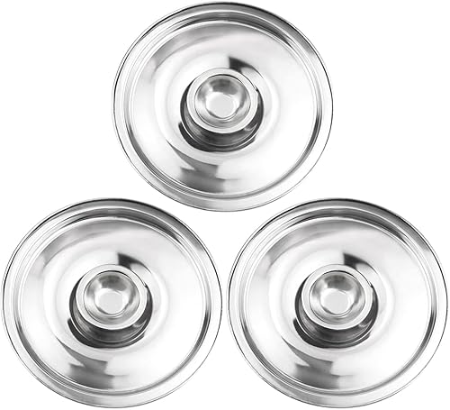 Tapa universal de acero inoxidable, tapa de sartén de 4.7 pulgadas, accesorios de repuesto para sartenes (4.7 in)