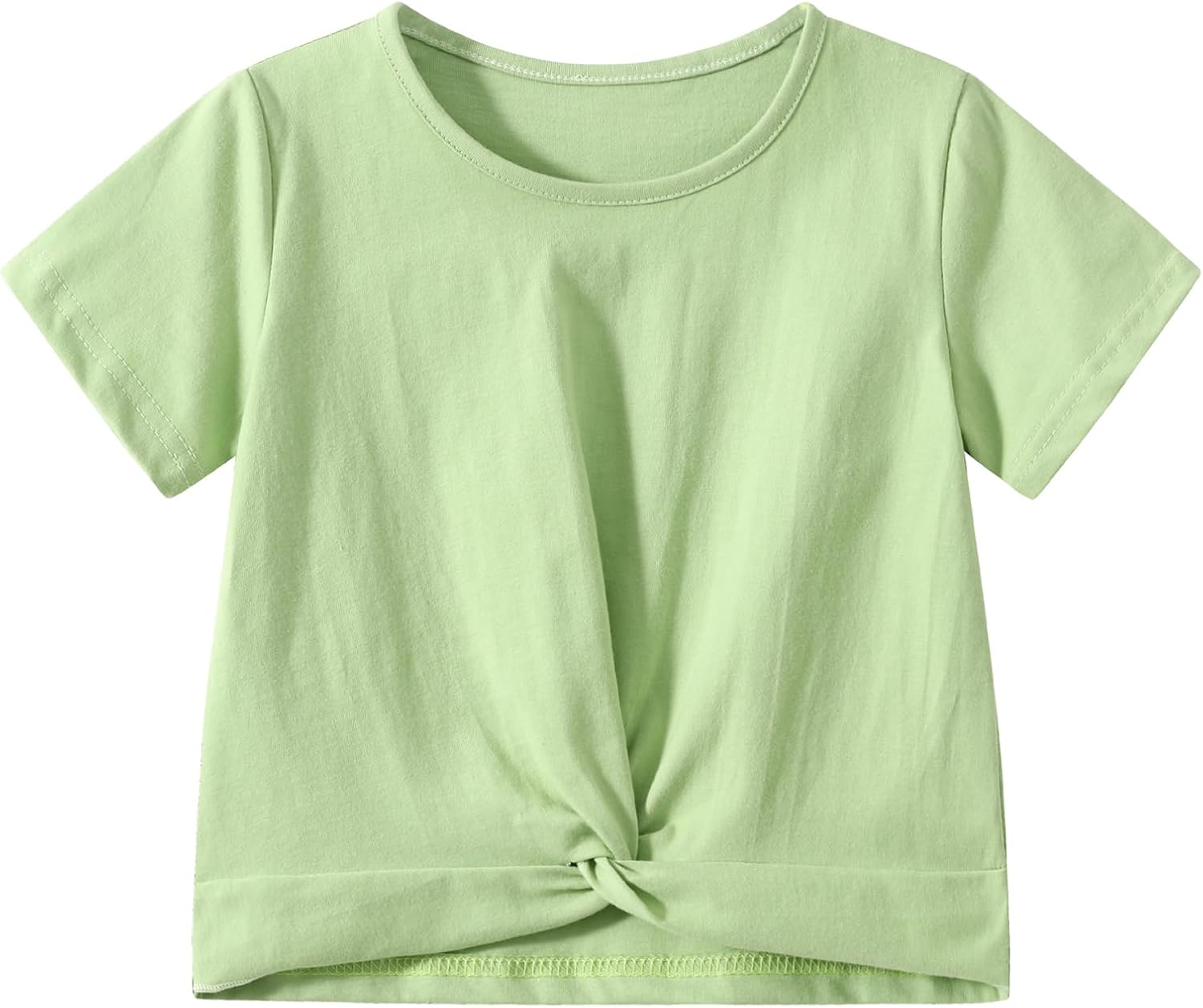 Girls Clothing Set 2 Piece Outfits Tie Dye Twist Front Crop Tops and Wide Leg Pants for Casual,Dance,Sport - Image 4