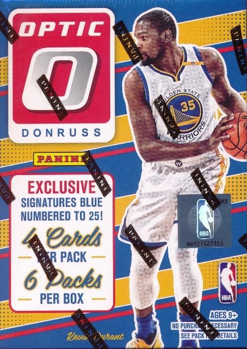 2016/17 Donruss Optic Basketball EXCLUSIVE Factory Sealed Blaster Box! Look for Rookie Cards and Autographs of Brandon Ingram, Kris Dunn, BEN SIMMONS,Jaylen Brown, Dragan Bender & Many More!