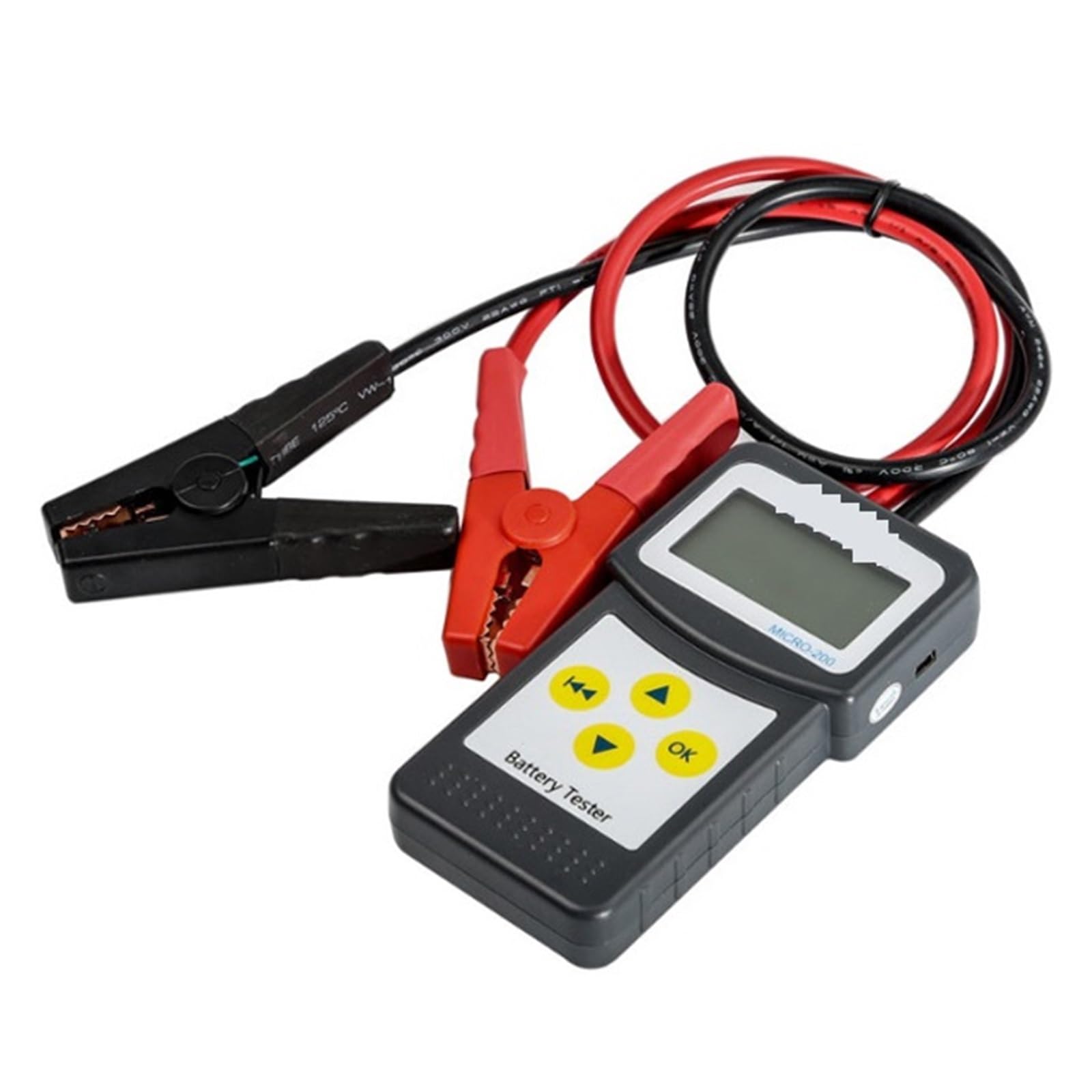 Tester akumulatora samochodowego 12v Cyfrowy żelowy analizator akumulatorów samochodowych Samochodowy wydruk USB łAtwy W UżYciu