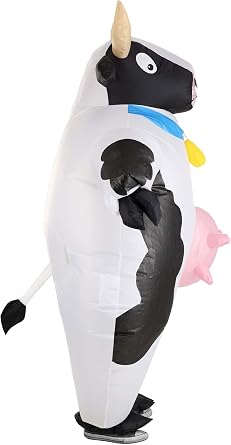 Inflatable Elephant Costume Adult | Air Blow-Up Animal Cosplay Outfit | Funny Zoo Animal Parade Costumes