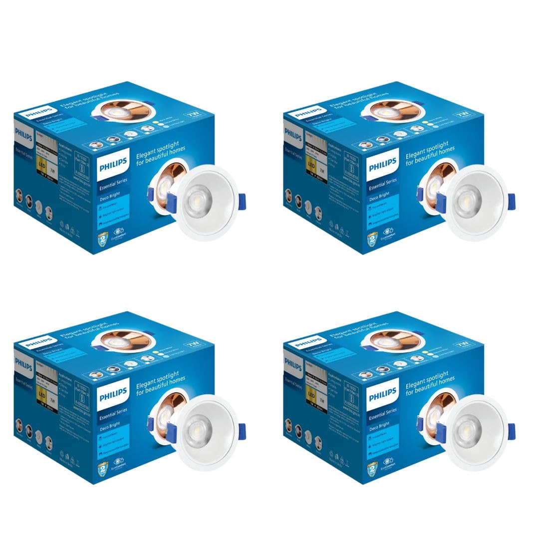Philips Rose Gold LED Spotlights - 4 Pack -9