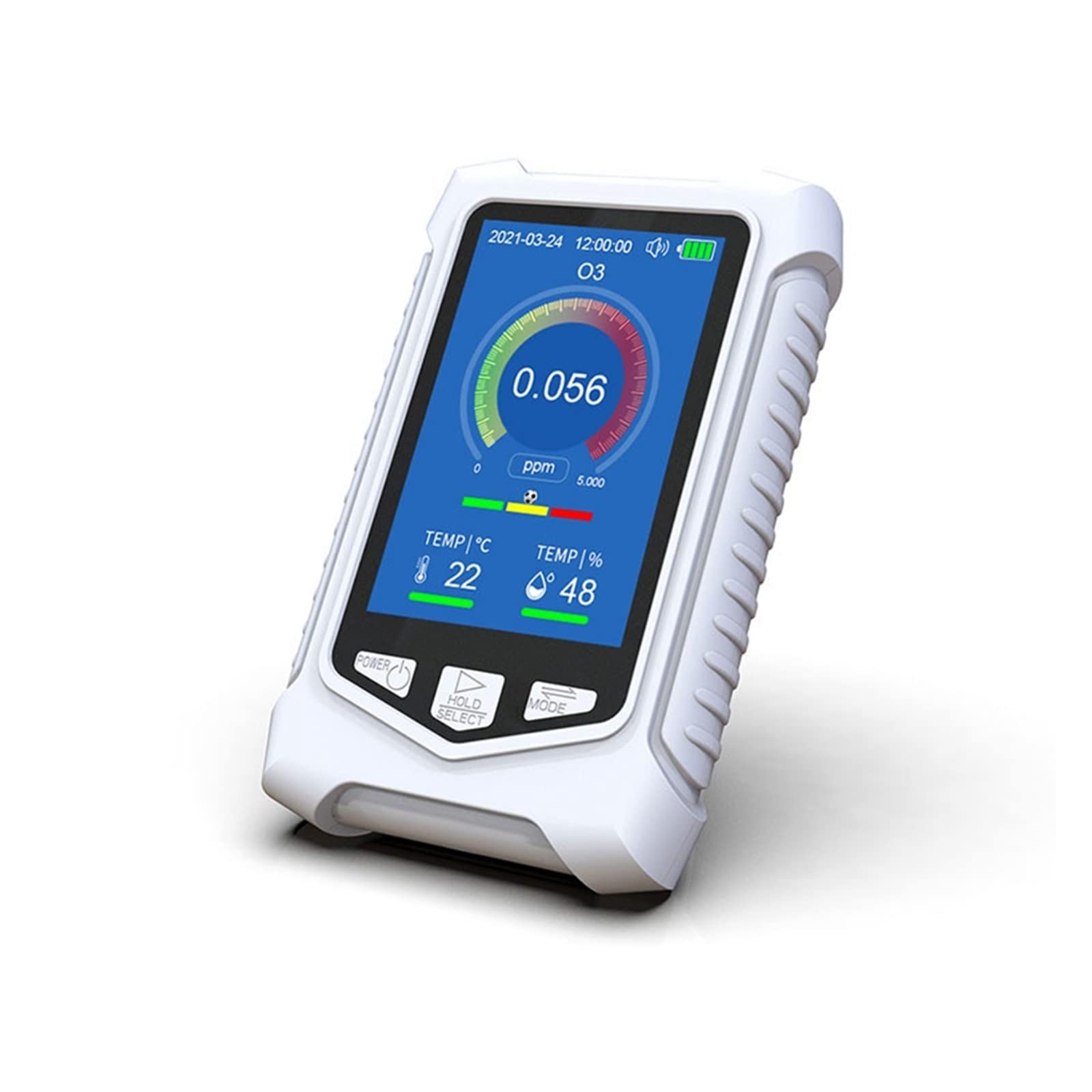 Analizador de ozono portátil, medidor de ozono O3 Inteligente Multifuncional, Sensor Detector de Gas