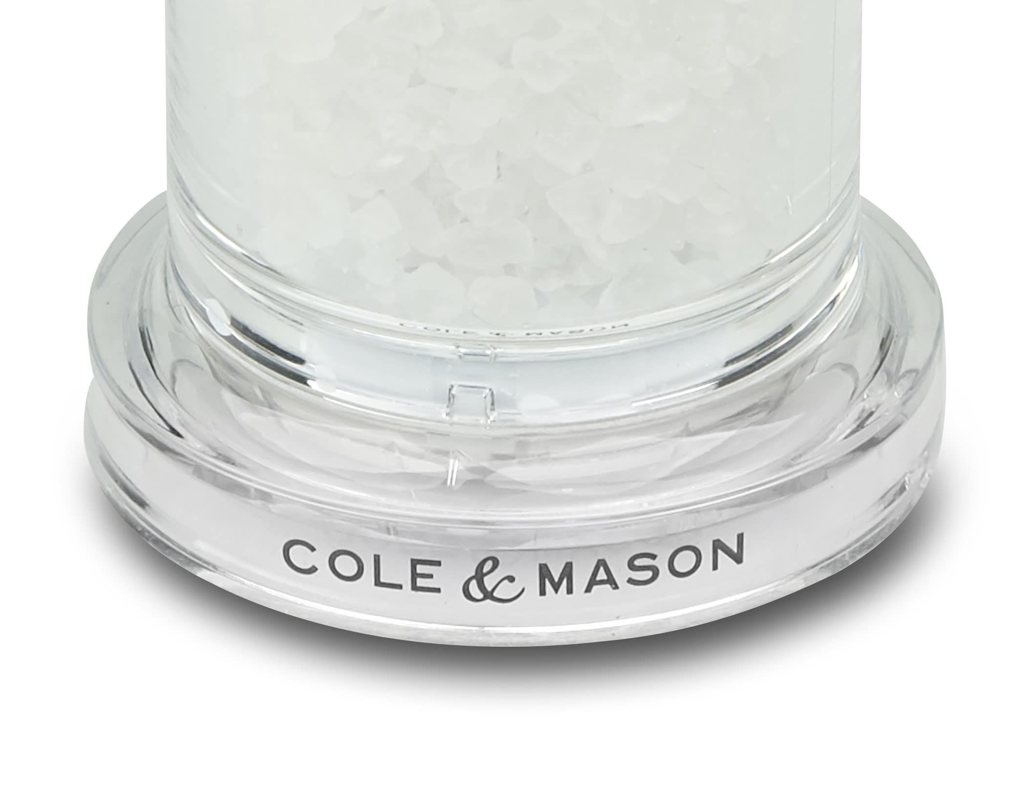 Cole & Mason H50502P 505 Macina Sale, Precision+, Macinatura Regolabile, Acrilico, 140mm, Include 1 x Mulino