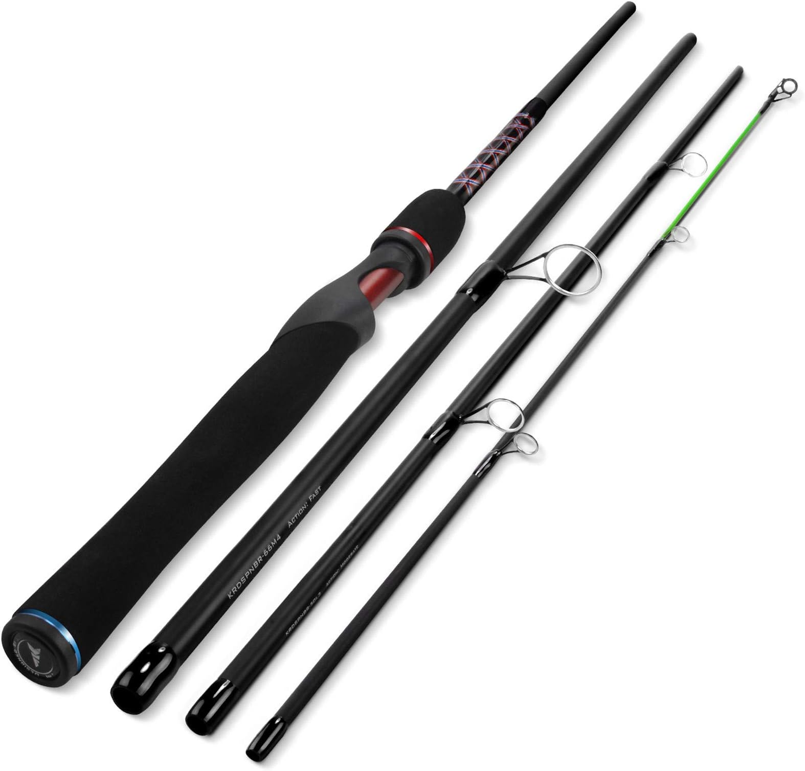 Brutus Fishing Rods, Spinning Rod 6ft -Medium - M Fast-4pcs