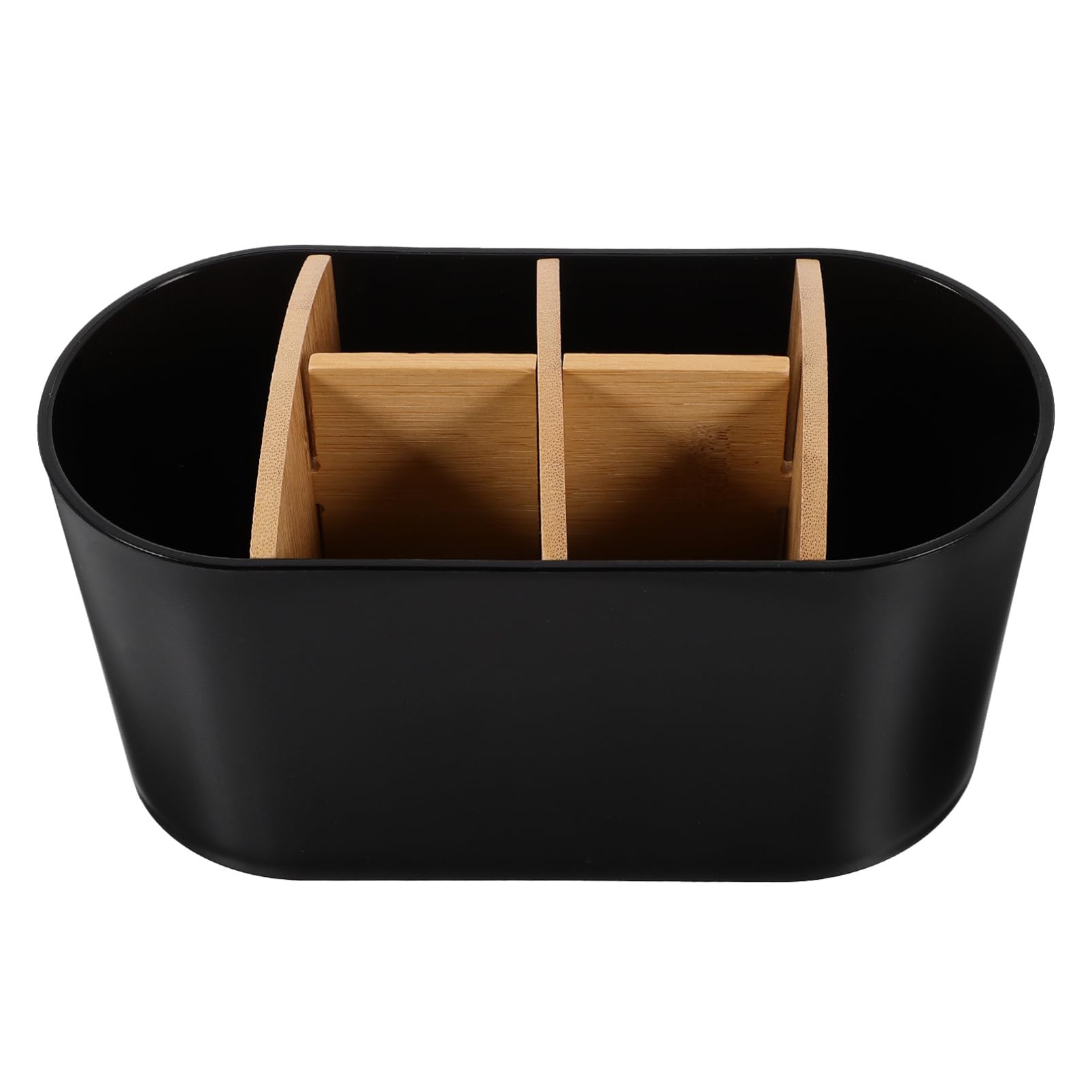 4 Soportes De Bambú para Cepillos De Soporte para Cepillos De para Ducha Baño Soporte para Encimera Soporte Simple para Cepillos De Soporte para Pasta Ciieeo
