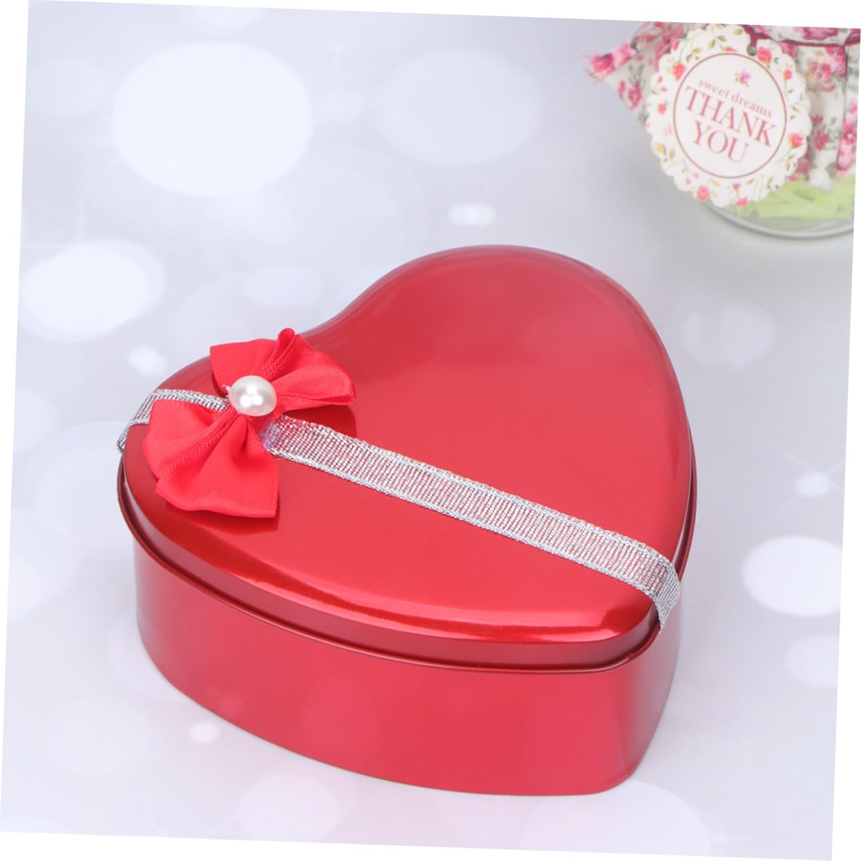 Zerodeko 12pcs Shaped Tinplate Candy Boxes Creative Wedding Favor Container for Crafts and More Multi-purpose Design