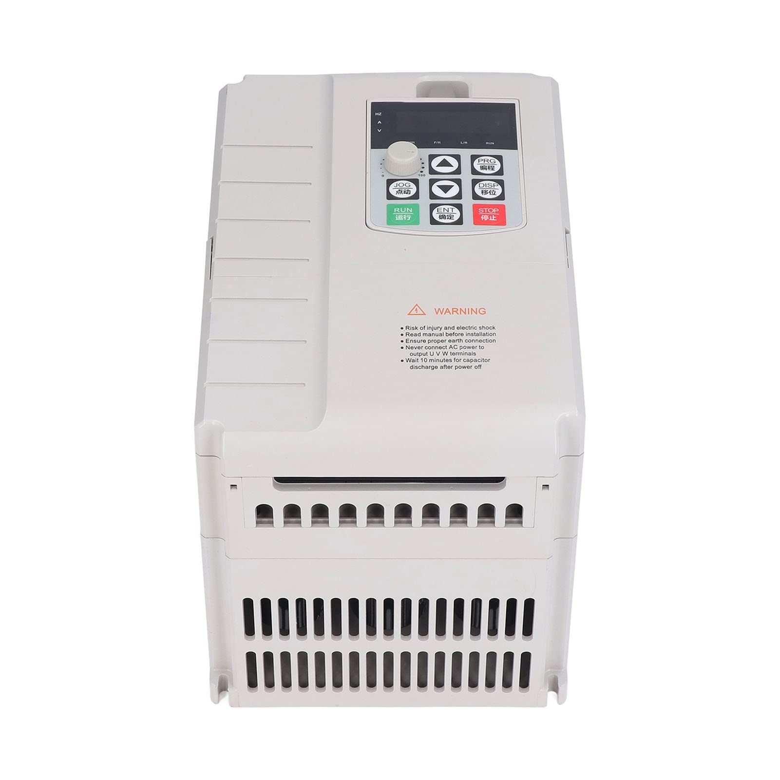 Azionamento a frequenza variabile, 5.5KW Ingresso monofase 220V Uscita trifase 380V Azionamento VFD programmabile a 8 fasi Controllo PID Regolatore di velocità VFD regolabile a basso rumore Inverter