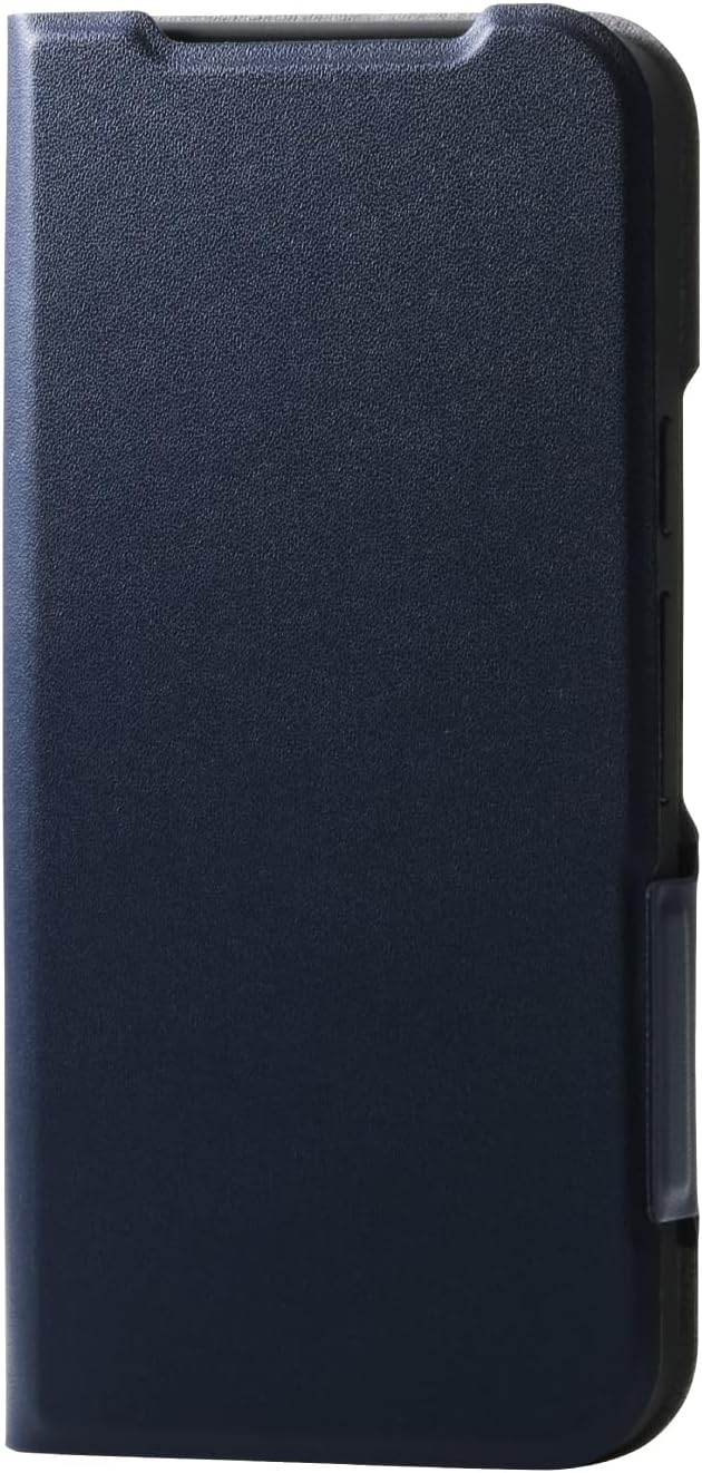Elecom PM-P251PLFUNV Google Pixel 9a Case, Cover, Notebook-type, Soft Leather, TPU, Shock-Absorbing, Lightweight, Thin, Card Storage Pocket, Stand Function, Wireless Charging, Built-in Magnet, Simple