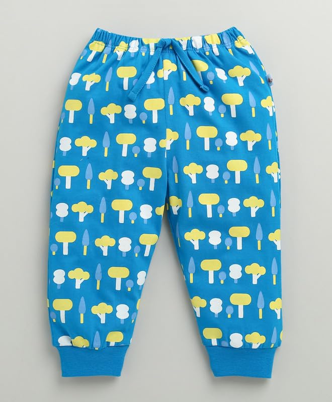 Image of BUMZEE Boys Cotton Full Sleeves T-Shirt & Pyjama Set (Peb10384391)