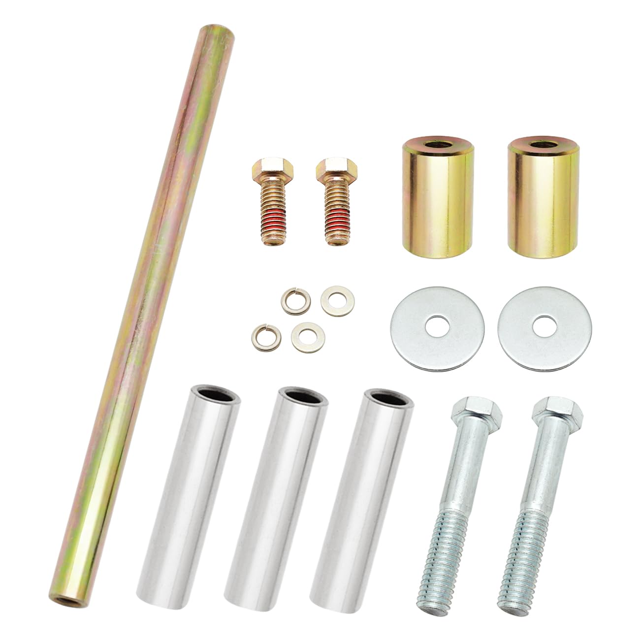 Kit de bagues et axes de bras A arrière (côté gauche ou droit) pour Polaris Sportsman 500 800 2003-2010 Sportsman 400 450 600 700 2003-2007