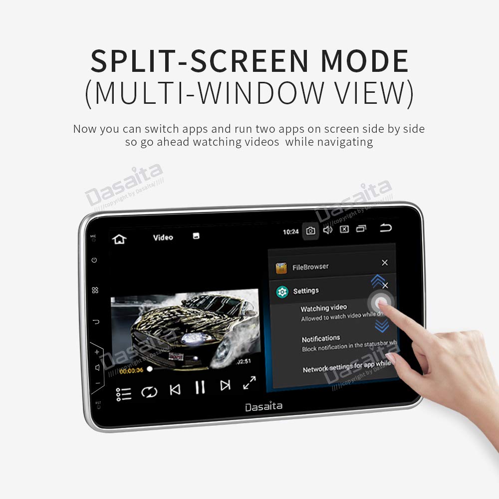 Amazon.com: dasaita 10.2'' Android 10.0 Car Stereo Single din