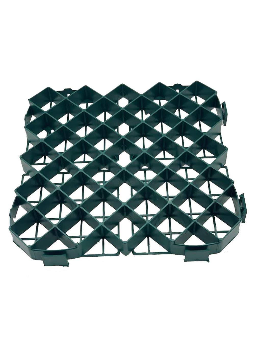EINSIDE Salvaprato grigliato erboso alta tenuta HDPE, Griglia per il prato, Set 13 pezzi (2 m²)