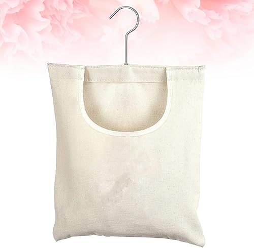 Miniatura 6 de STOBOK 2 unids colgante pinza bolsa de almacenamiento bolsa de lona pinza de ropa bolsa de ropa pinzas para la ropa cesta colgante pinza de ropa