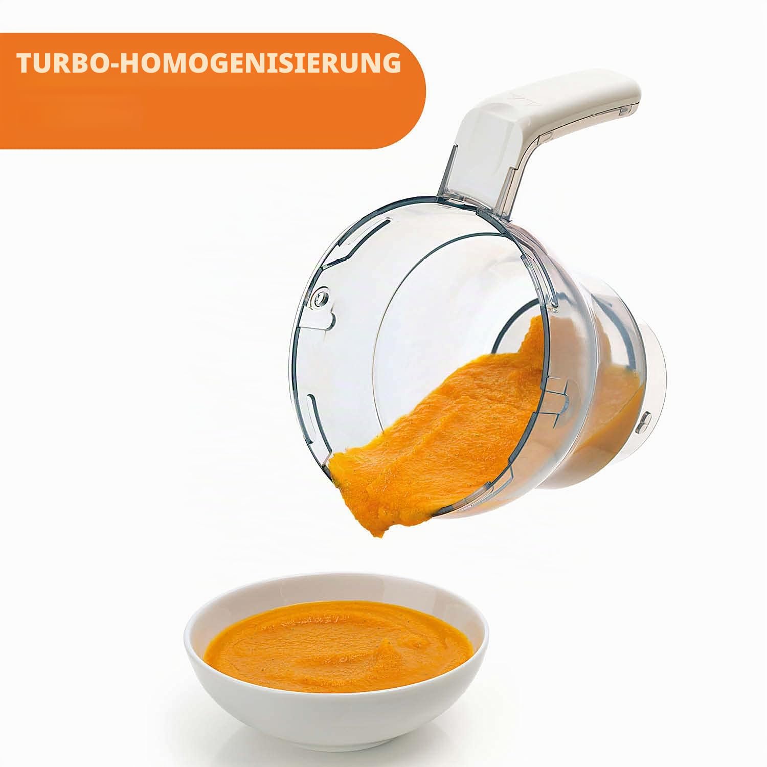 Chicco Easy Meal Mahlzeitenkocher, Multifunktions Babynahrungszubereiter mit Dampfgaren, Mixer und Speisenwärmer