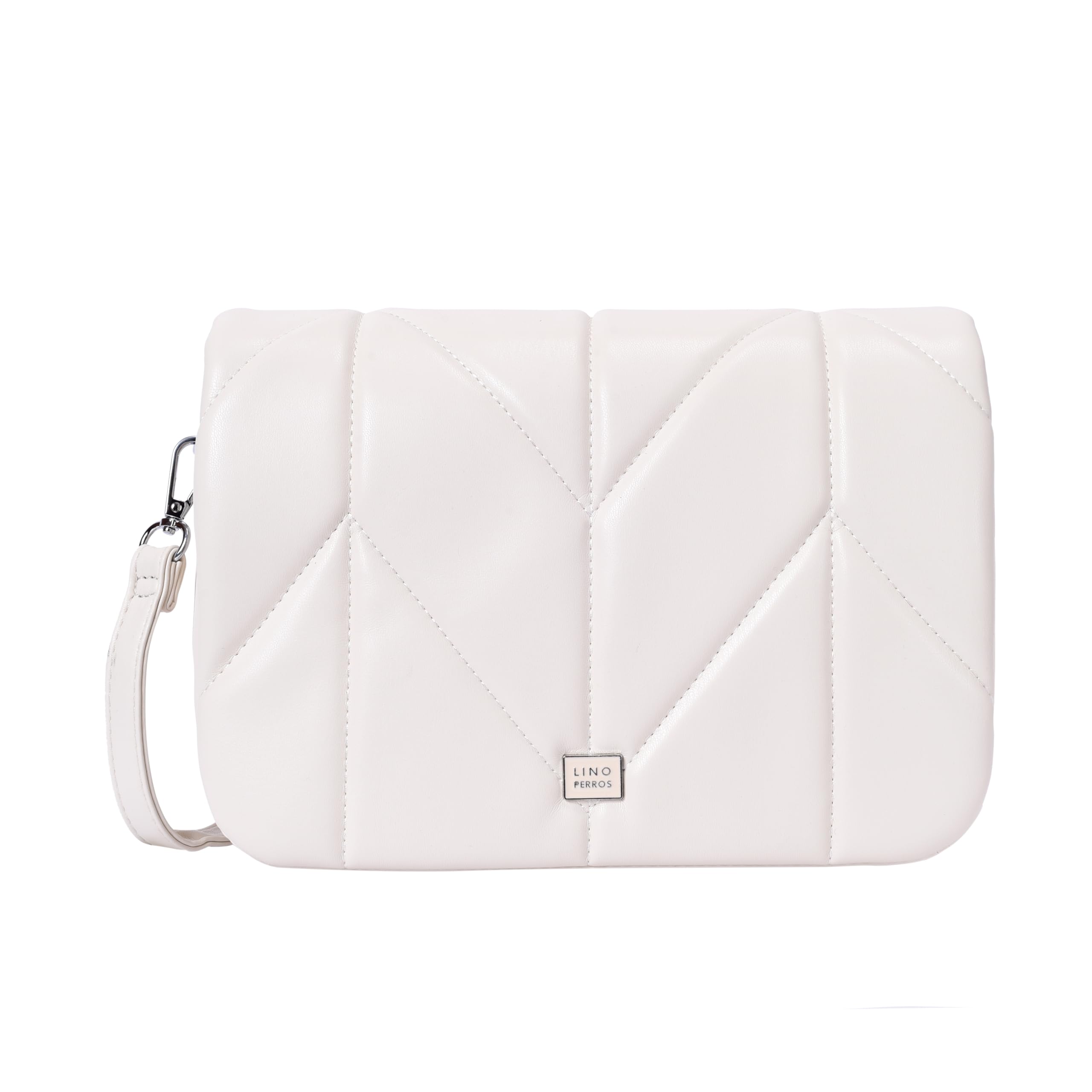 Lino Perros Womens White Shoulder Bag (B0D9B63P6Q) Amazon Price History, Amazon Price Tracker