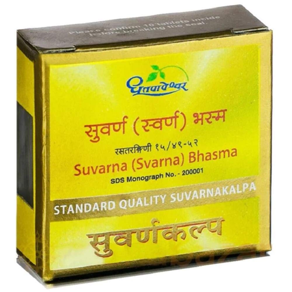 Suvarna Bhasma (Standard) (10 Tab) (B083KHD7NG) Amazon Price History, Amazon Price Tracker