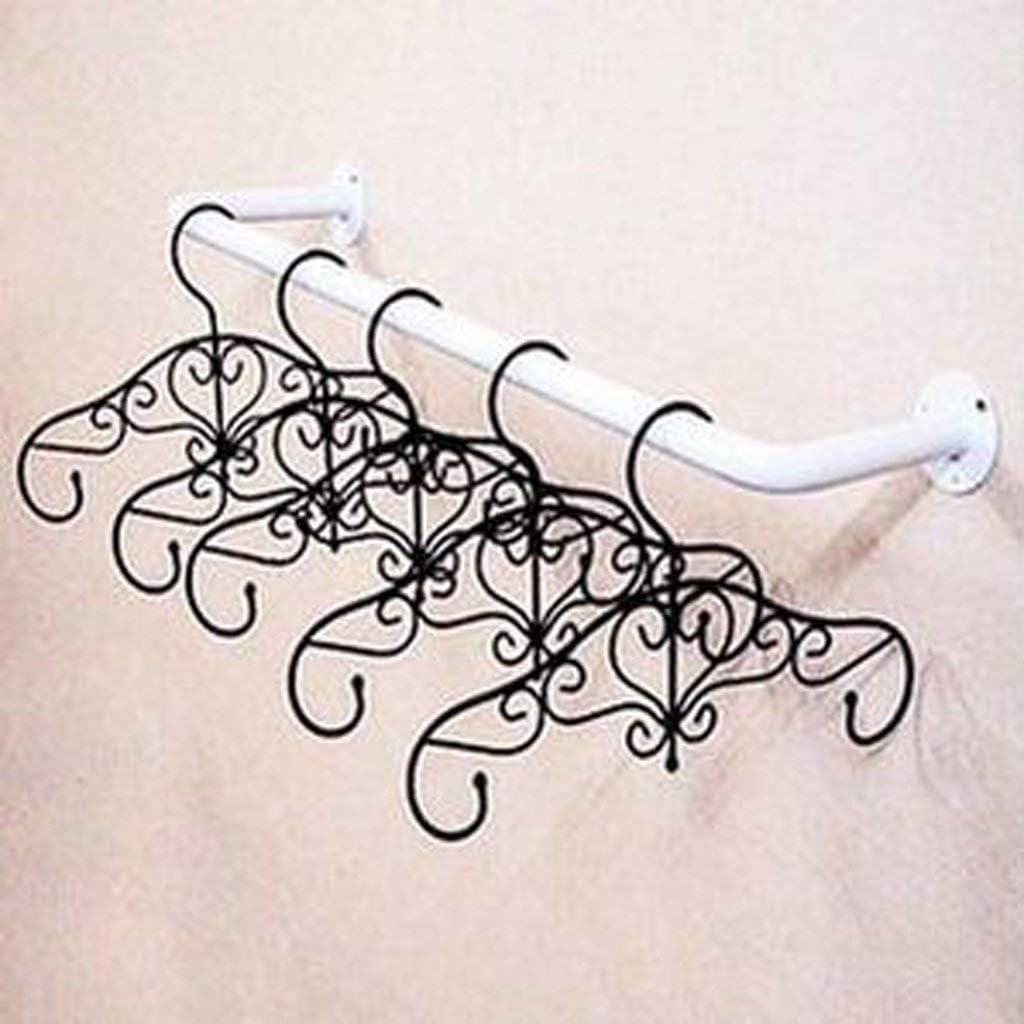 Hangers for Coats, Clothes Organizer, 3 Pieces Metal Hangers for Trousers, Hangers for Clothing Store for The Home