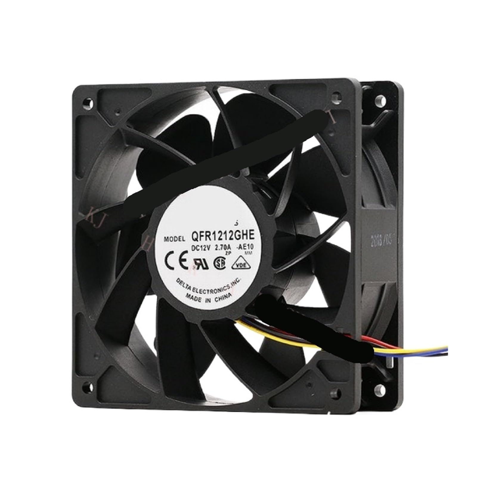 LWJYIPETZQ QFR1212GHE MODEL 12V 2.7A Cooling Fan S7/S9 PWM 12038