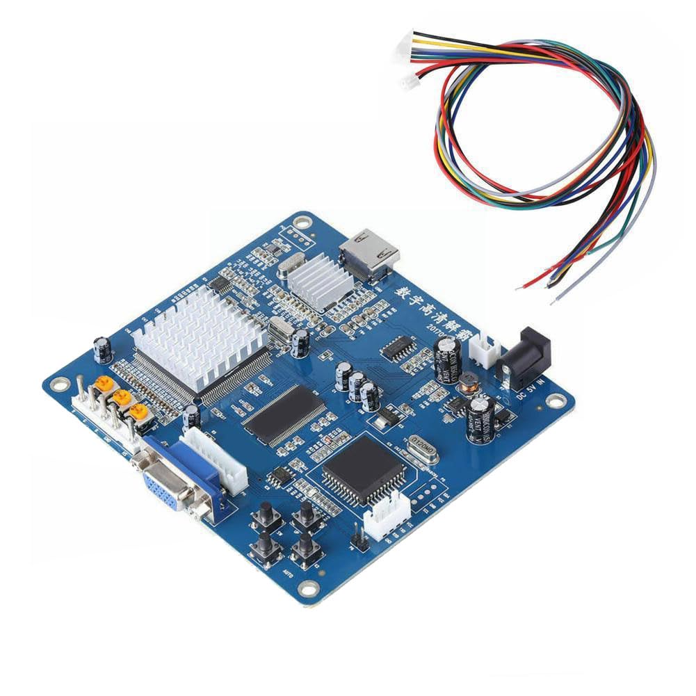 Convertitore di videogiochi HD Convertitore di uscita video VGA/RGB/CGA/compatibile per convertitore video Blue Game Machine