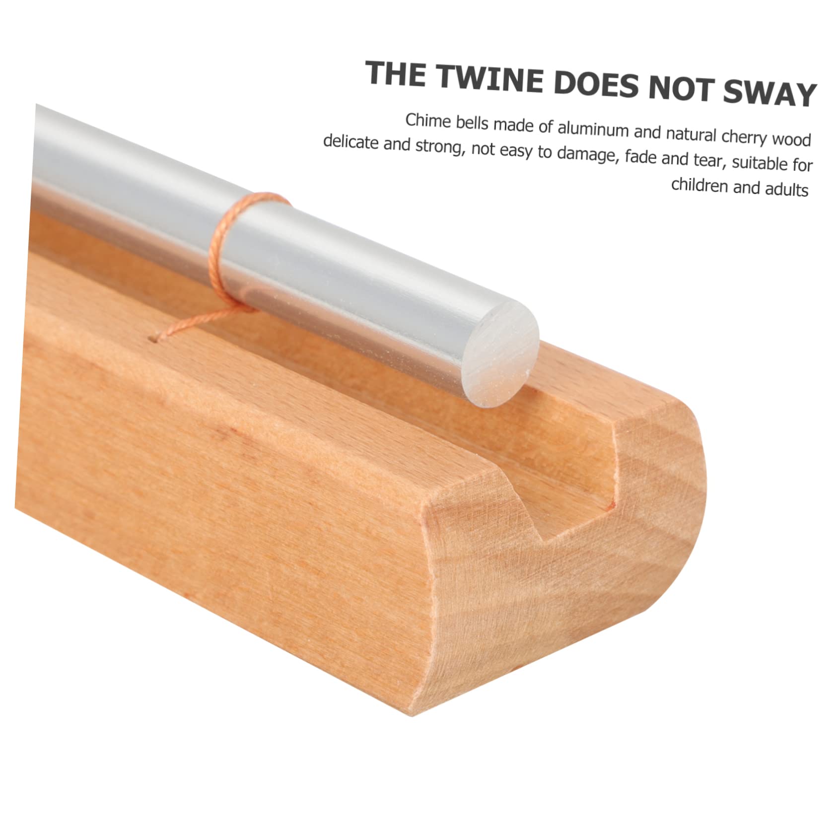 ERINGOGO 2Set Mindfulness Hand Bell Classroom Chime Percussion Instrument for Reminders Meditation and Yoga Durable Design for Sound and Relaxation