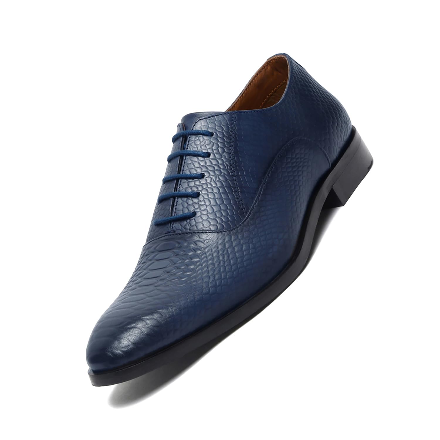 LOUIS STITCH Formal Shoes for Men | Handcrafted Derby in Authentic Italian Leather | Unique Design, Lace-Up for Business Federal Blue | UK Size 11 (EUSNBU-1) (B09QSP3ZLV) Amazon Price History, Amazon Price Tracker