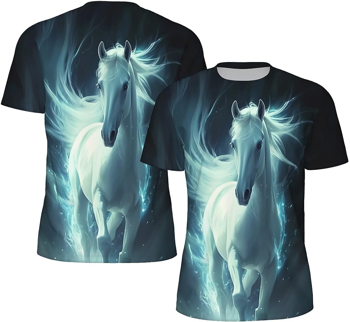 T-Shirts for Men Women 3D Printed Casual Tees Shirt Short Sleeve T Shirt - Image 2