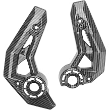 Motorcycle Fairing Side Cover ABS Carbon Lower Engine Frame Panel Bodykit For Kawasaki Z650 Ninja 650 2017-2023