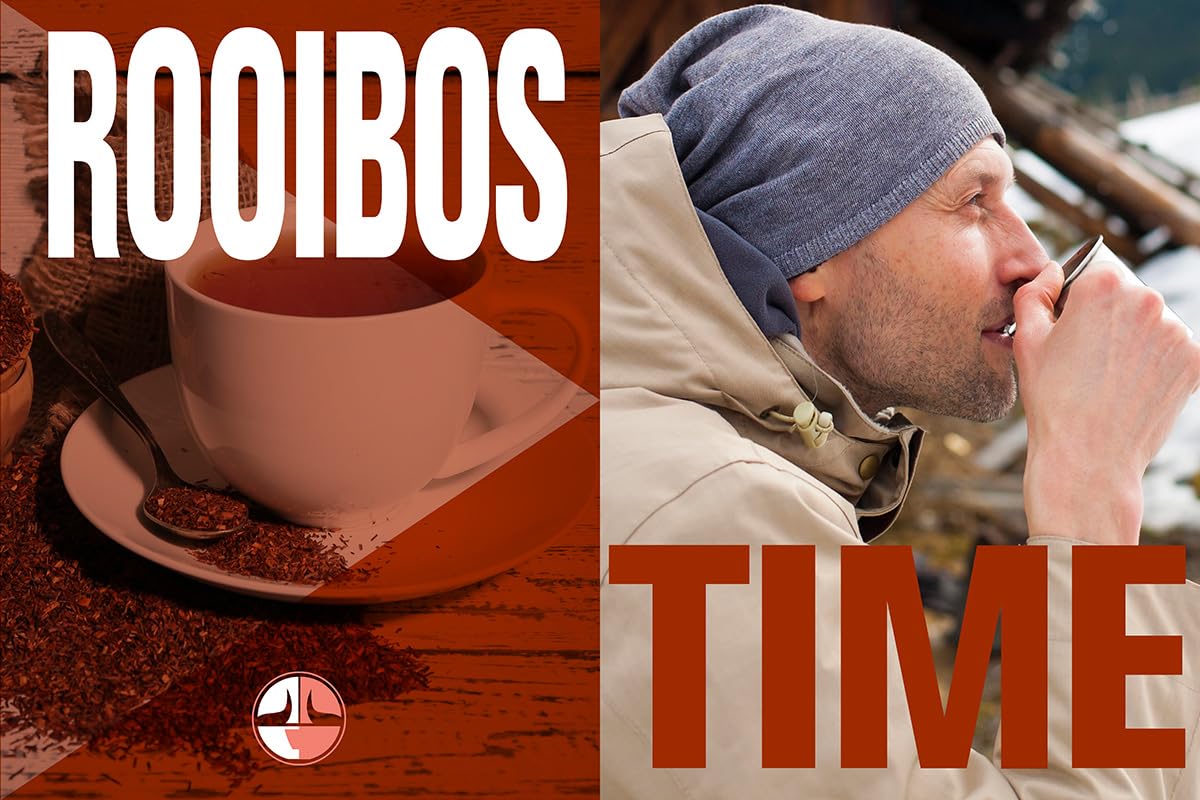 SABOREATE Y CAFE THE FLAVOUR SHOP Té Rooibos Original Supergrade En Hoja Hebra A Granel Infusión Natural Adelgazante 1 Kg