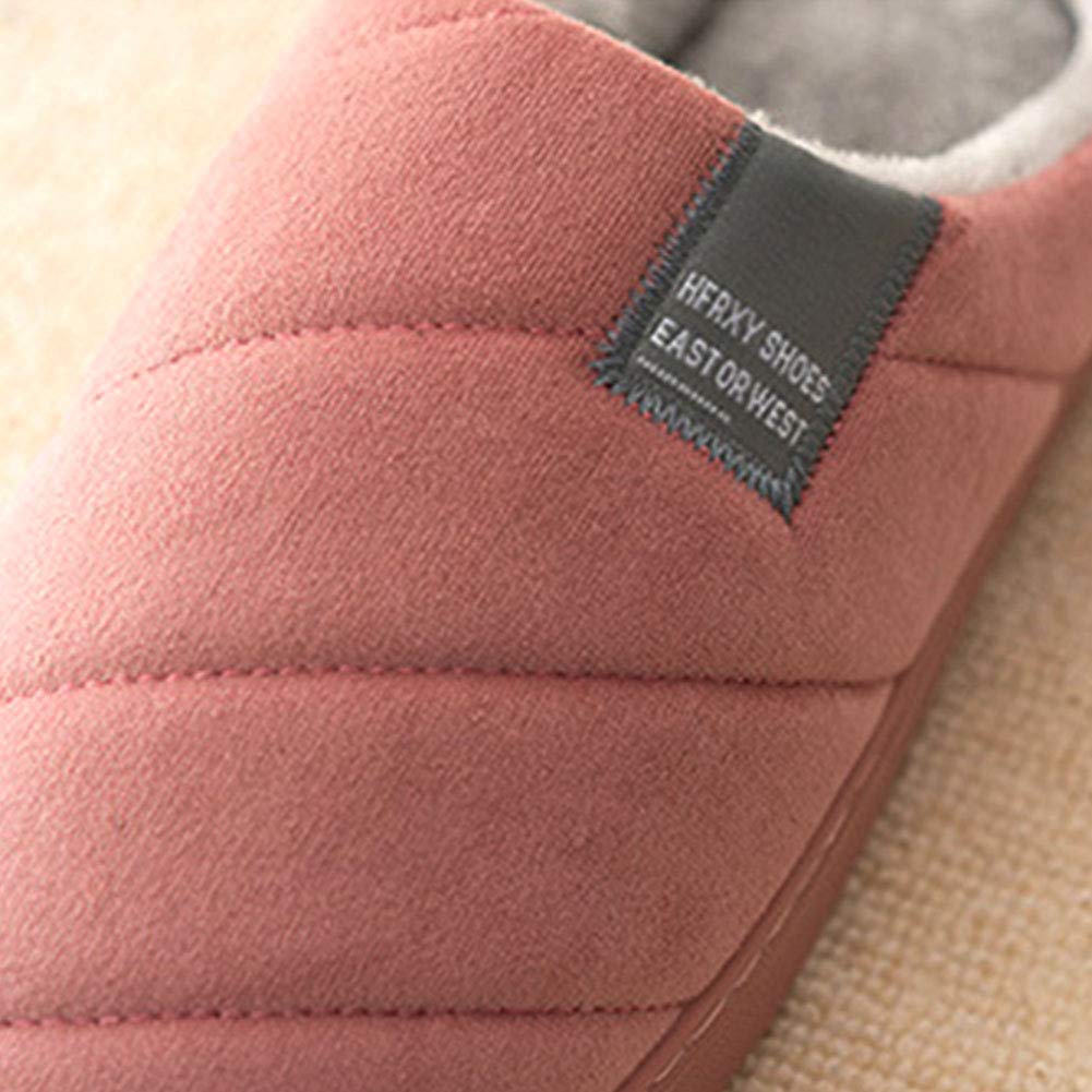 XINGYU Donna Uomo Pantofole da Casa in Peluche Simpatiche Pantofole Invernali da Interno Calde in Cotone Suola Antiscivolo Scarpe da Casa per Esterno