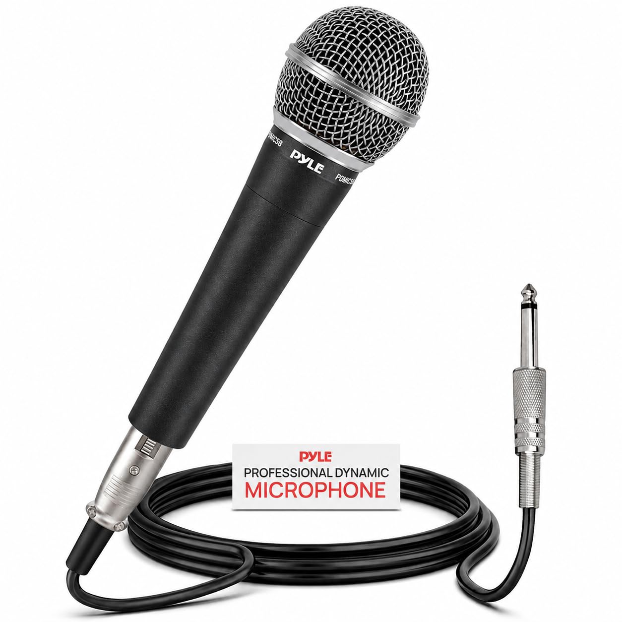 Amazon.com: Pyle Microphone, Dynamic Cardioid, XLR Cable Included