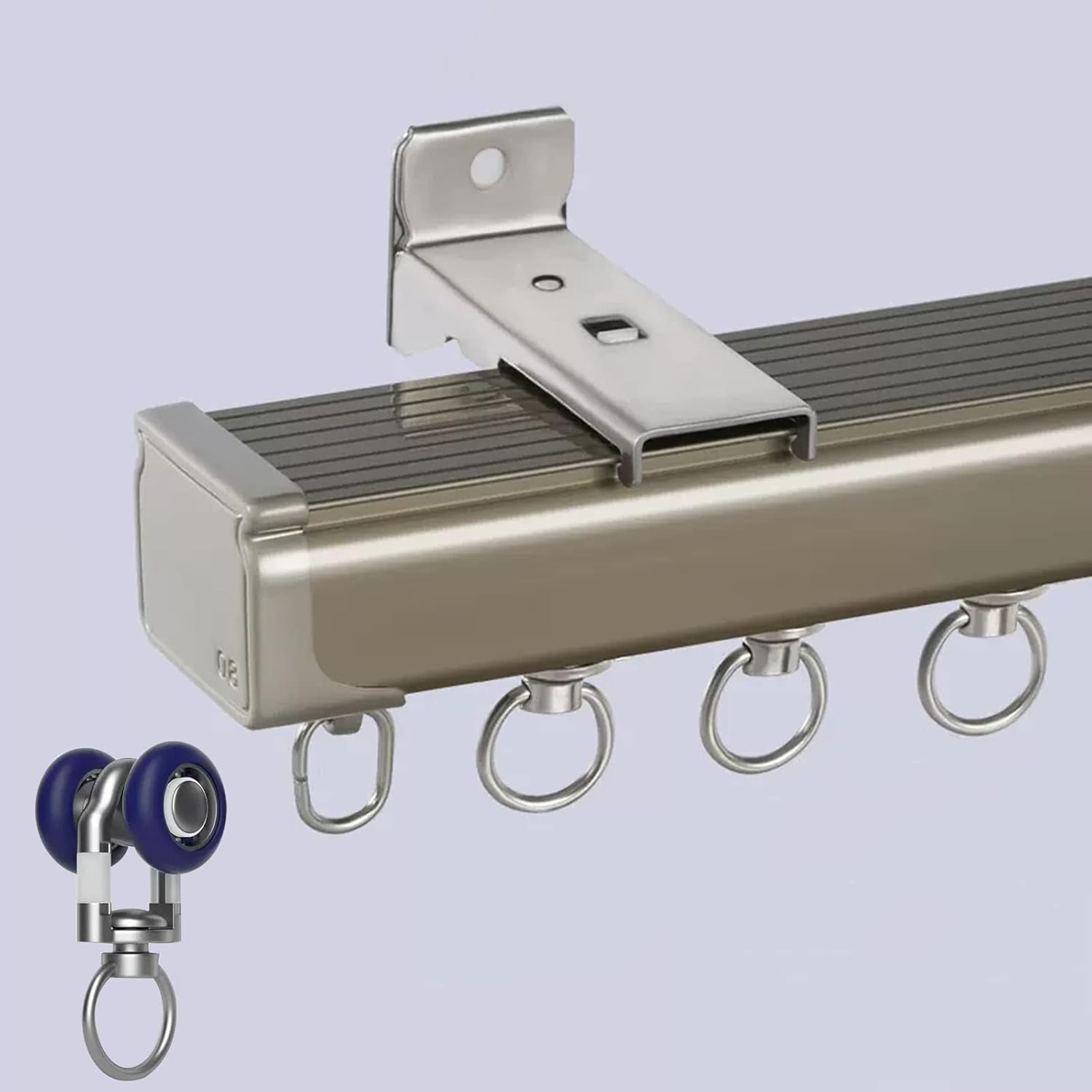 Ceiling Curtain Track, Room Divider Curtain Rod, Curtain