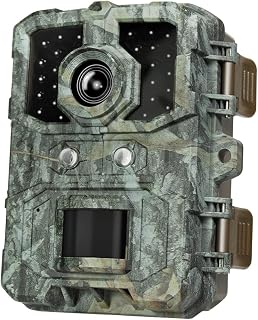 LogiLink WC0066 - Cámara de Caza con visión Nocturna y Detector de Movimiento, resolución de vídeo 4K + resolución de Foto de 36 MP, Sensor PIR de 90°, Clase de protección IP66