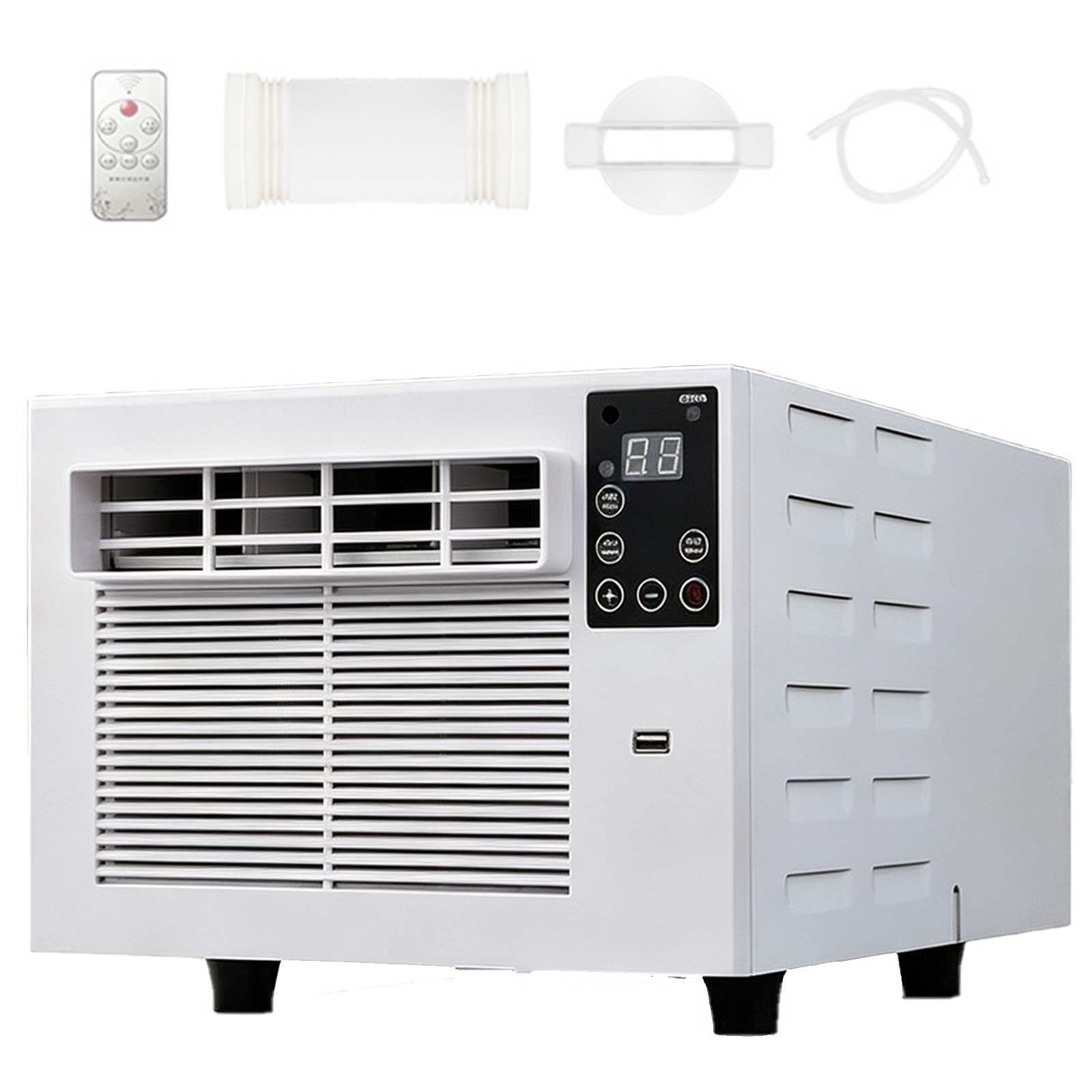 Cutangelar One Color Camping Tent Air Conditioner, Portable Mini Ac Unit 2560 Btu With Dehumidifier, No Installation, 280W Energy Saving, 40Db, For Rv, Campervan, Truck, Dog House