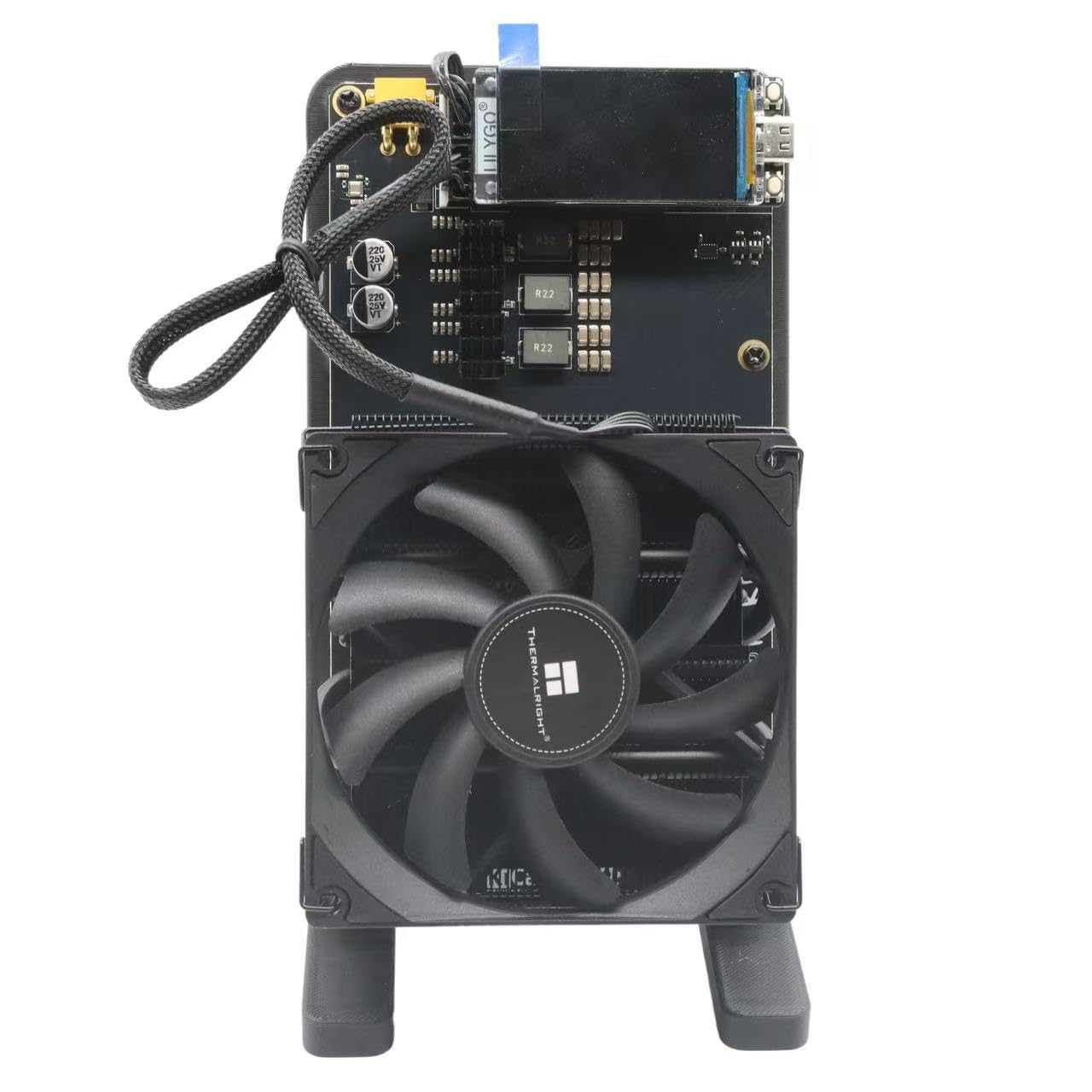 - Upgraded Bitcoin Miner – 6TH/S SHA256 ASIC Home BTC Mining Machine 100W Low Power Quiet Operation Plug-and-Play Open-Source Crypto Miner