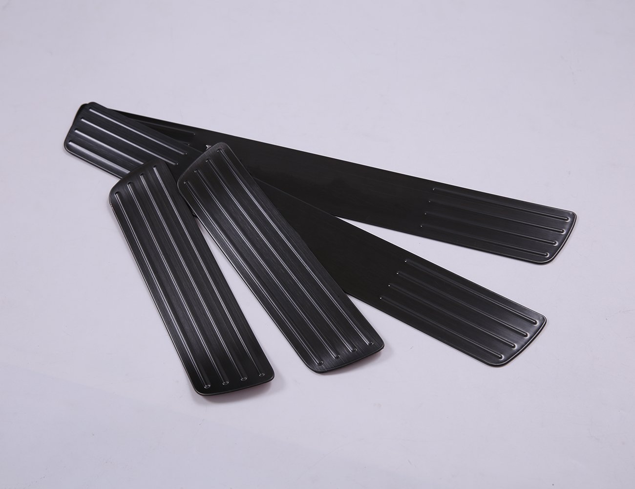 Auto interno in acciaio battitacco Batticalcagno soglia cover Trim