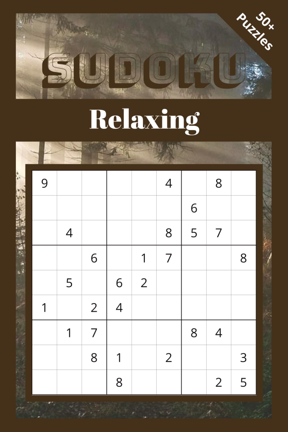 Sudoku: Relaxing Puzzle | Sudoku Book | Brain Break | 50+ Puzzles