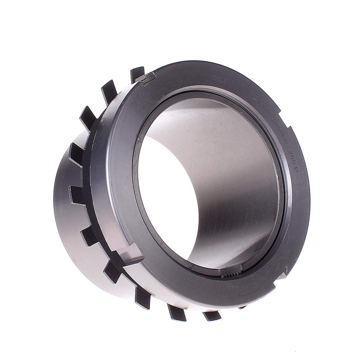 SKF H 317 63 MM Width, Adapter Sleeve, M85 X2 Thread Designation, 75 MM BORE, W/O Holes for Oil Injection, 1.12 Taper, W/KM Lock NUT/MB Lock Washer