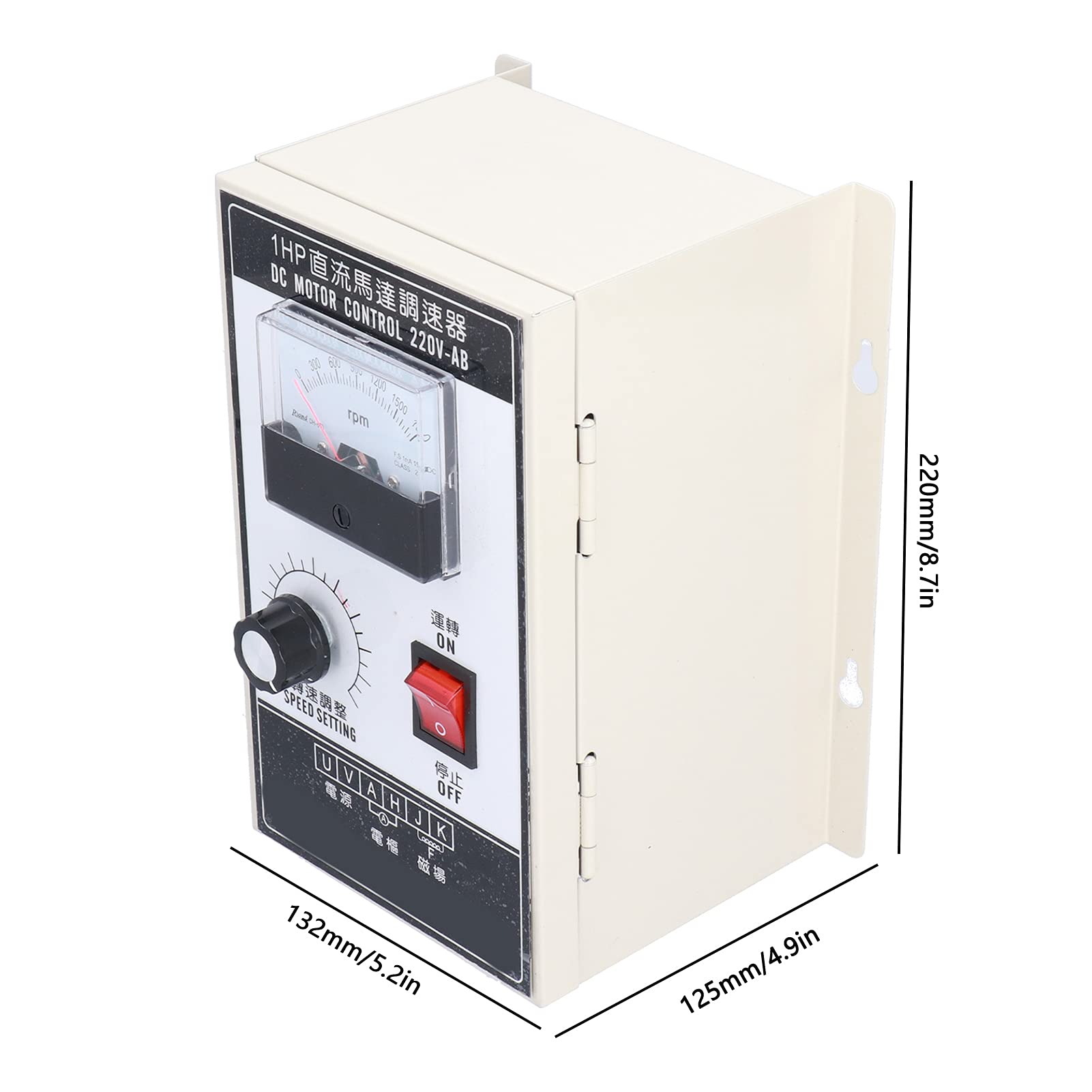 Omabeta Regulator Prędkości Silnika Prądu Stałego o Mocy 750 W do zastosowań Przemysłowych Radiator ze Stopu Aluminium