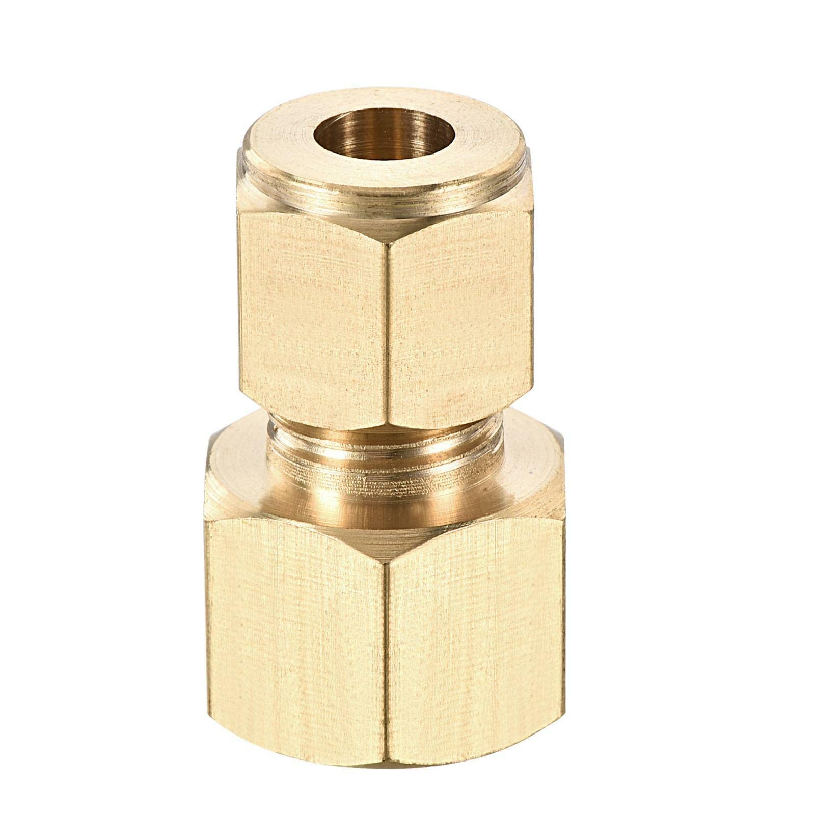 Tool parts Brass Compression Tube Fitting G3/8 Female Thread x 8mm Tube OD