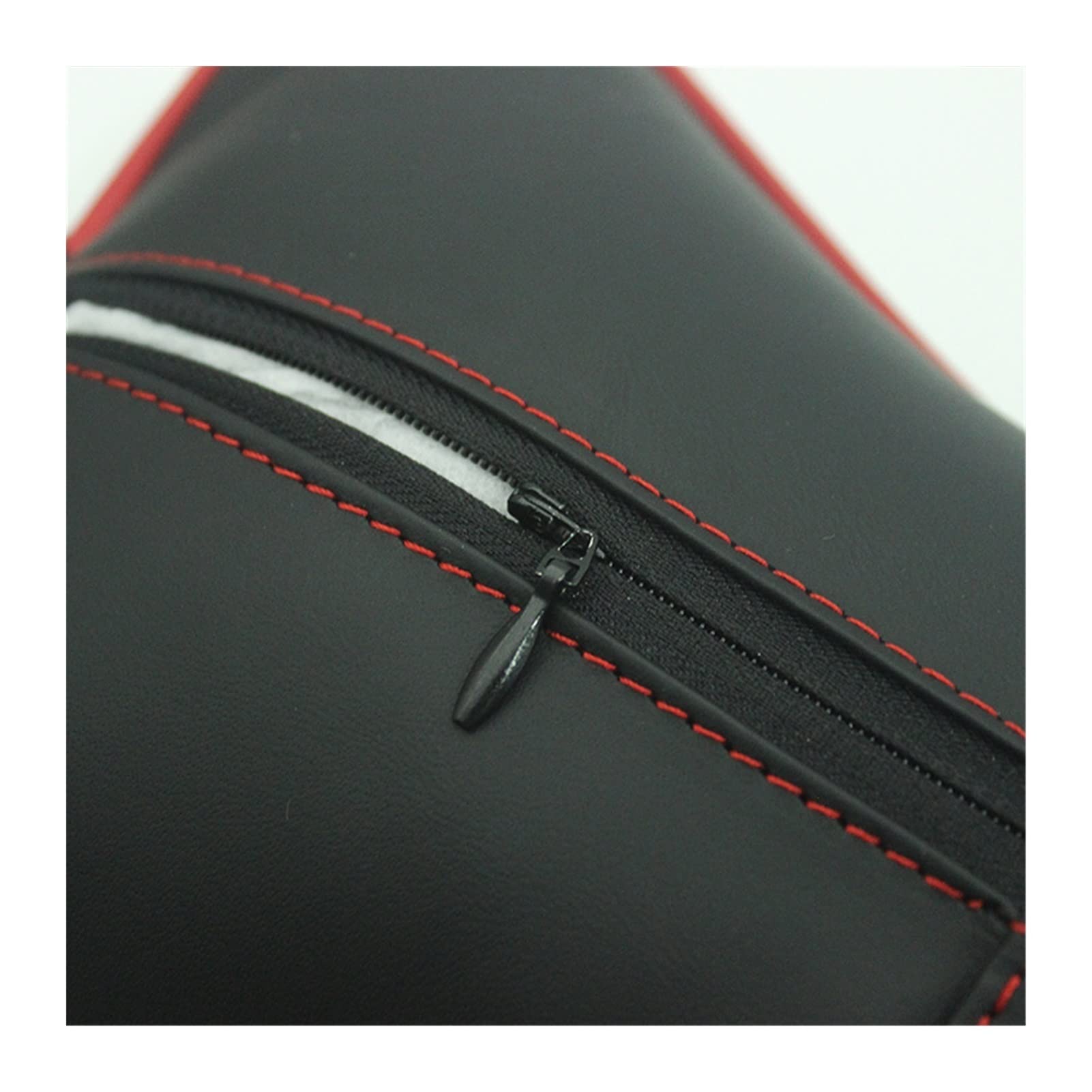 2 Pezzi di Poggiatesta per Auto Cuscino per Il Collo Cuscino per Poggiatesta per Auto in Pelle da Viaggio Accessori Interni per Auto Accessori per Auto (Color : Black)